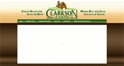 Desktop Screenshot of clarksonfarmsonline.com
